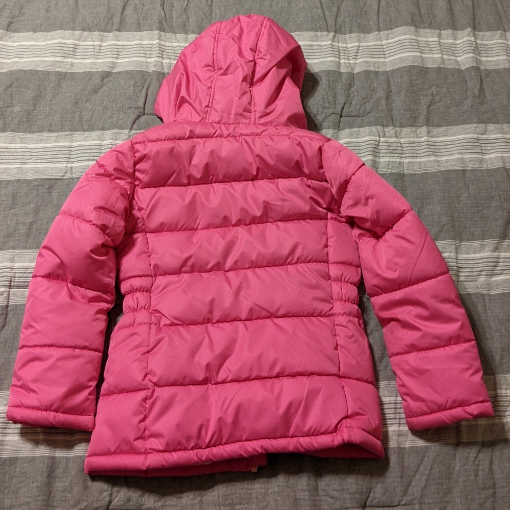 Girls Puffer Coat - Picture 2 of 7